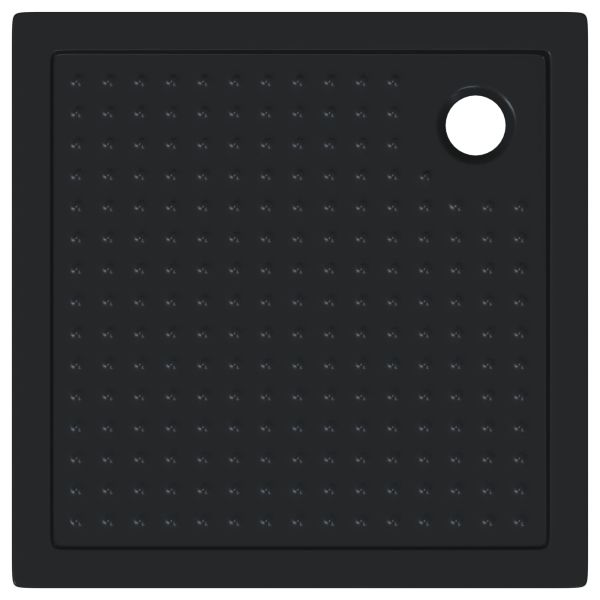 Основен трей за душ с точки 90 x 90 x 4 cm ABS Черно