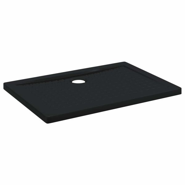 Основен трей за душ с точки 100 x 70 x 4 см ABS Черно
