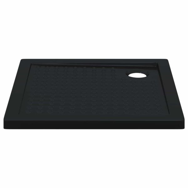 Основен трей за душ с точки 80 x 80 x 4 cm ABS Черно