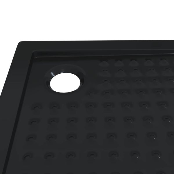Основен трей за душ с точки 80 x 80 x 4 cm ABS Черно