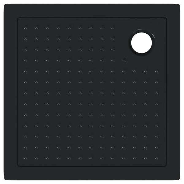 Основен трей за душ с точки 80 x 80 x 4 cm ABS Черно