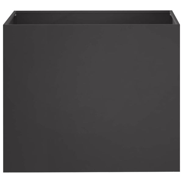 Градинска саксия Черно 50 x 40 x 50 см