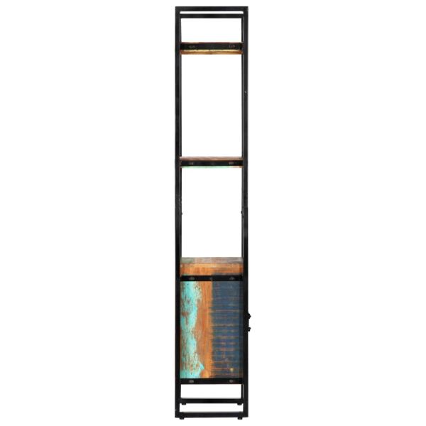 Етажерка за книги, 45x30x171 см, регенерирано дърво масив