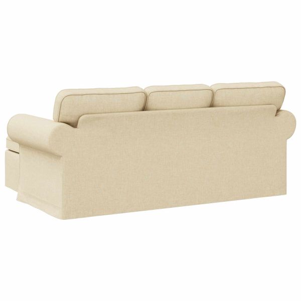 Диван Крем 195 x 138 x 80 см текстил