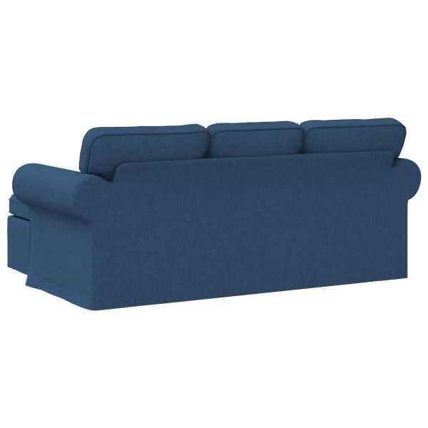 Диван Синьо 195 x 138 x 80 см текстил