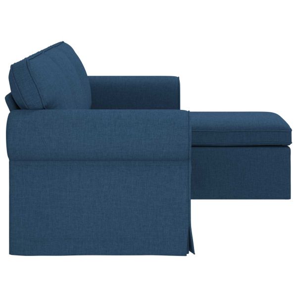Диван Синьо 195 x 138 x 80 см текстил