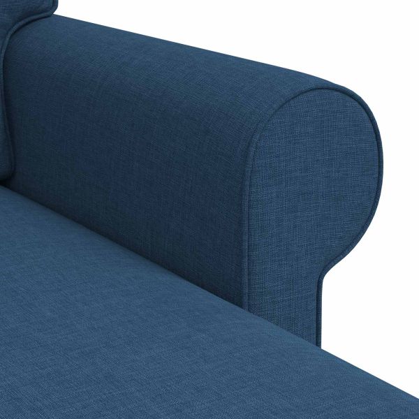Диван Синьо 195 x 138 x 80 см текстил