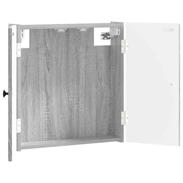Кабинет за дартборд EDE Сив Сонома 52,5 x 10,5 x 53,5 см