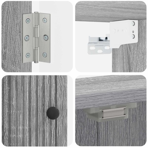 Кабинет за дартборд EDE Сив Сонома 52,5 x 10,5 x 53,5 см