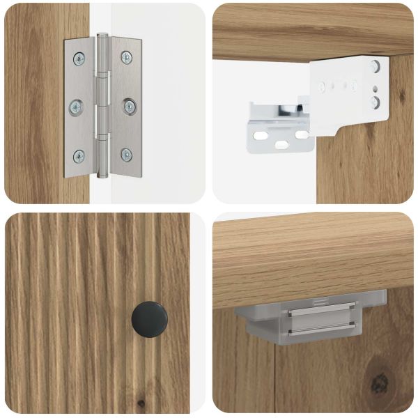 Кабинет за дартборд EDE Дъб артизан 52,5 x 10,5 x 53,5 см