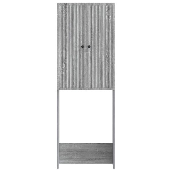 Тоалетна Шкаф EDE Сив Сонома 66 x 25,5 x 190 см