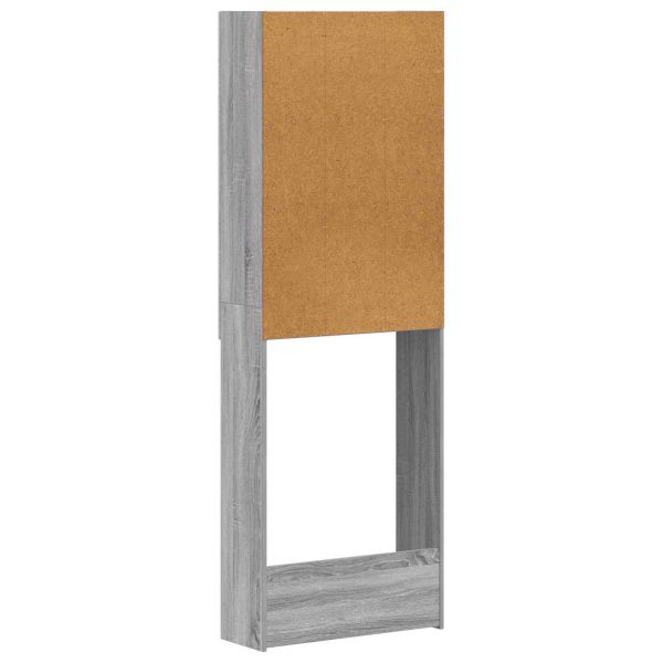 Тоалетна Шкаф EDE Сив Сонома 66 x 25,5 x 190 см