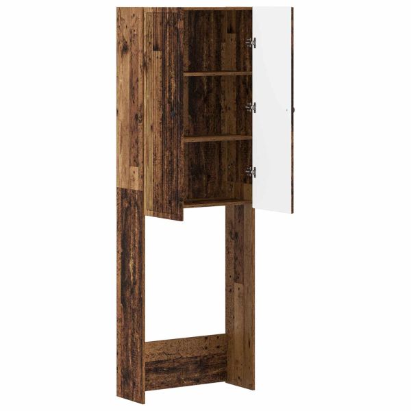Тоалетна Шкаф EDE Старо дърво 66 x 25,5 x 190 см