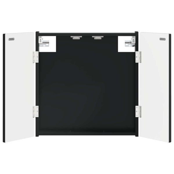 Кабинет за дартборд ALKMAAR Черно 52,5 x 10,5 x 53,5 см