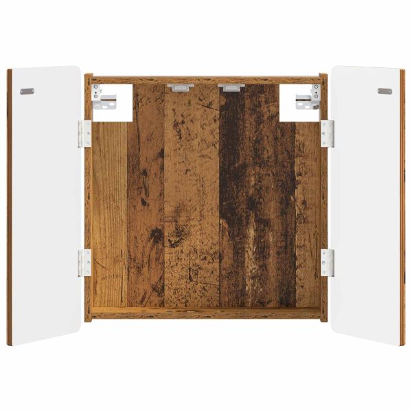 Кабинет за дартборд ZWOLLE Старо дърво 52,5 x 10,5 x 57,5 см