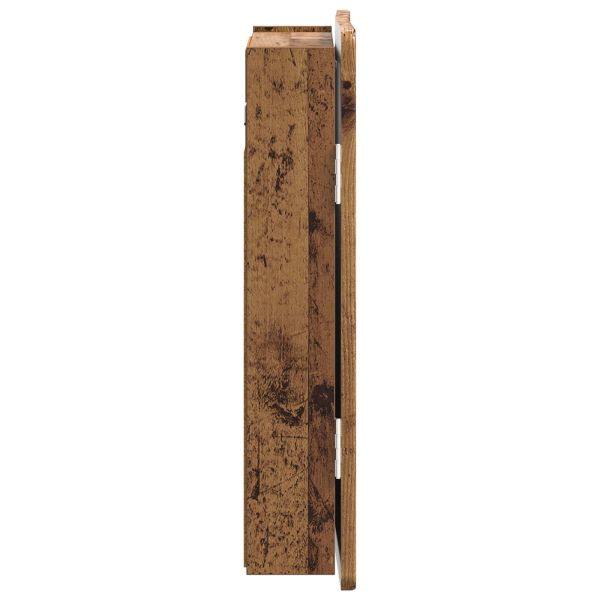 Кабинет за дартборд ZWOLLE Старо дърво 52,5 x 10,5 x 57,5 см