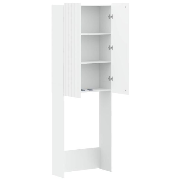 Тоалетна Шкаф ZWOLLE Бяло 66 x 25,5 x 190 см