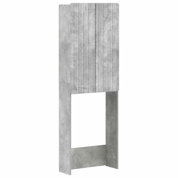 Тоалетна Шкаф ZWOLLE Бетонно сиво 66 x 25,5 x 190 см