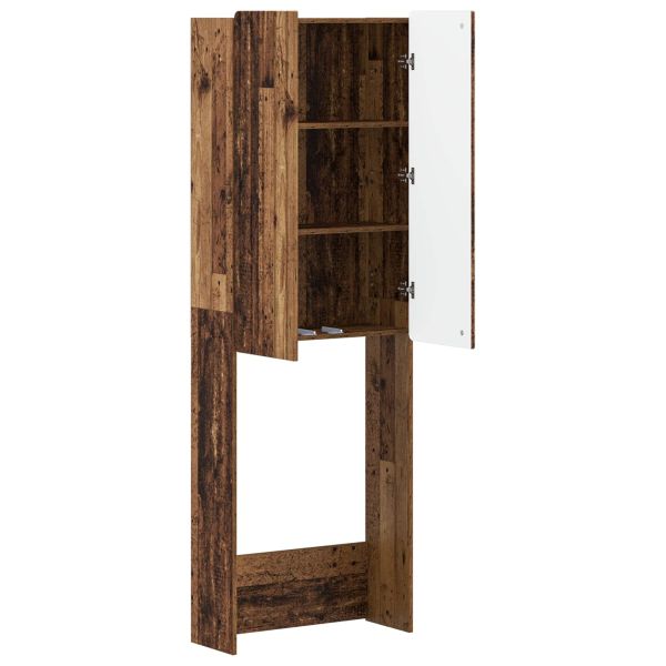 Тоалетна Шкаф ZWOLLE Старо дърво 66 x 25,5 x 190 см