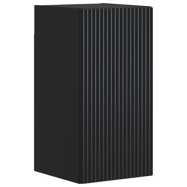 Банен стенен шкаф ARNHEM Черно 30 x 31 x 59 см