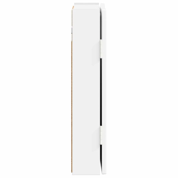 Кабинет за дартборд ARNHEM Бяло 52,5 x 10,5 x 53,5 см