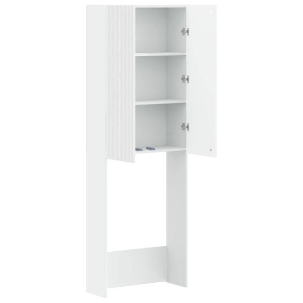 Тоалетна Шкаф ARNHEM Бяло 66 x 25,5 x 190 см