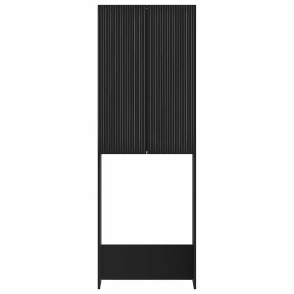 Тоалетна Шкаф ARNHEM Черно 66 x 25,5 x 190 см