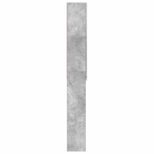 Тоалетна Шкаф ARNHEM Бетонно сиво 66 x 25,5 x 190 см