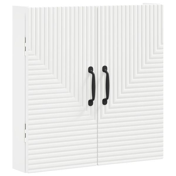 Кабинет за дартборд HAARLEM Бяло 52,5 x 10,5 x 53,5 см