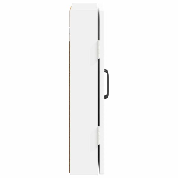 Кабинет за дартборд HAARLEM Бяло 52,5 x 10,5 x 53,5 см