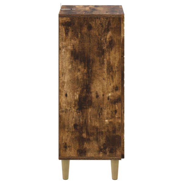 Шкаф за баня DELFT Опушен дъб 30 x 31 x 80 см