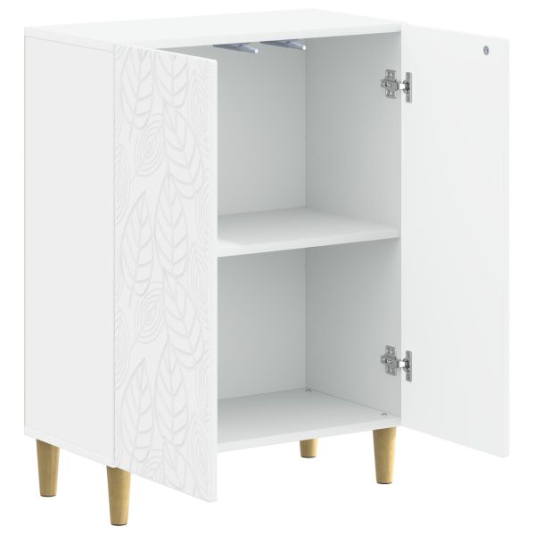 Шкаф за баня DELFT Бяло 59,5 x 31 x 80 см Инженерна дървесина