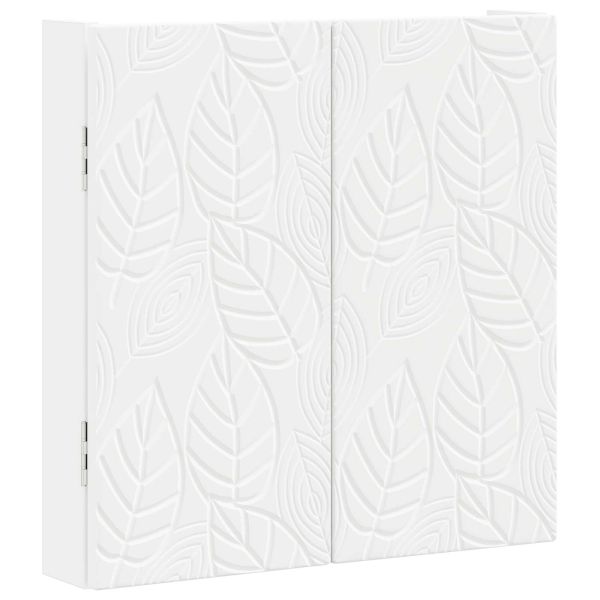 Кабинет за дартборд DELFT Бяло 52,5 x 10,5 x 53,5 см