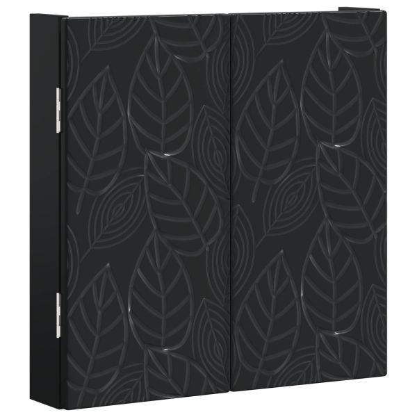 Кабинет за дартборд DELFT Черно 52,5 x 10,5 x 53,5 см