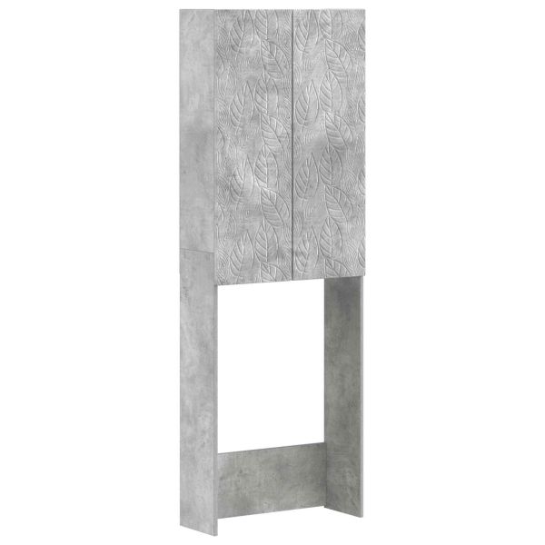 Тоалетна Шкаф DELFT Бетонно сиво 66 x 25,5 x 190 см