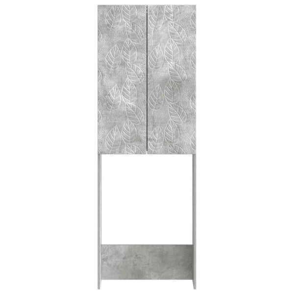 Тоалетна Шкаф DELFT Бетонно сиво 66 x 25,5 x 190 см
