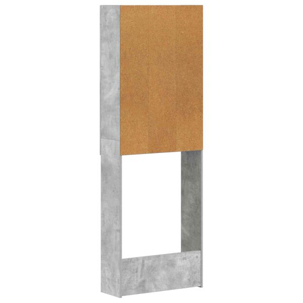 Тоалетна Шкаф DELFT Бетонно сиво 66 x 25,5 x 190 см
