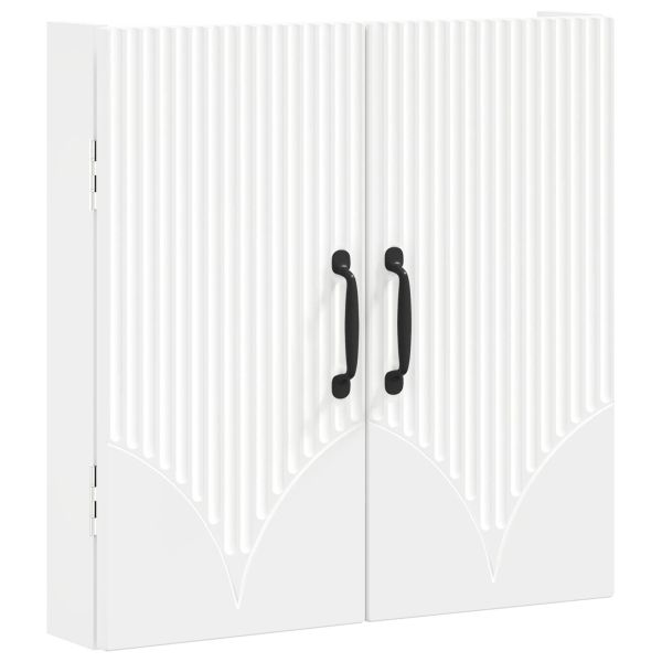 Кабинет за дартборд HOORN Бяло 52,5 x 10,5 x 53,5 см