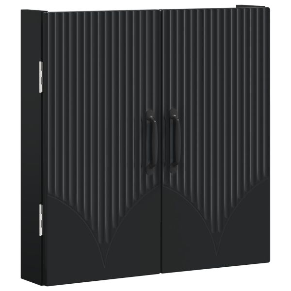Кабинет за дартборд HOORN Черно 52,5 x 10,5 x 53,5 см