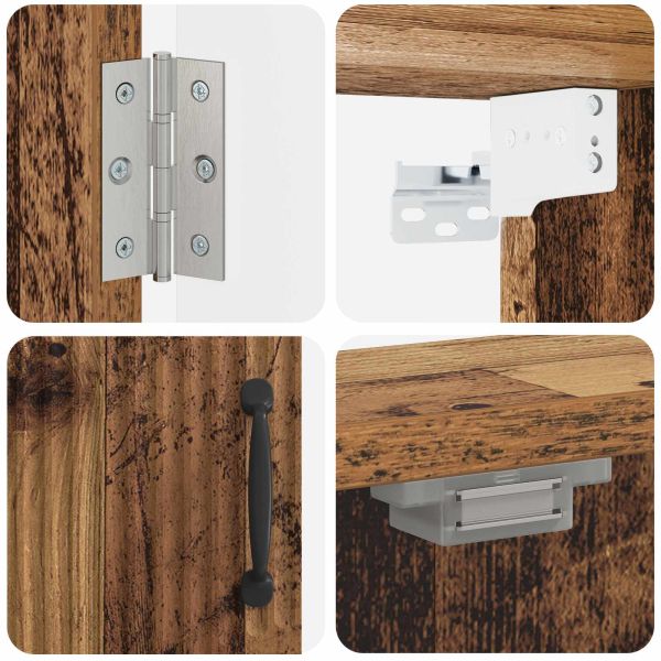 Кабинет за дартборд HOORN Старо дърво 52,5 x 10,5 x 53,5 см