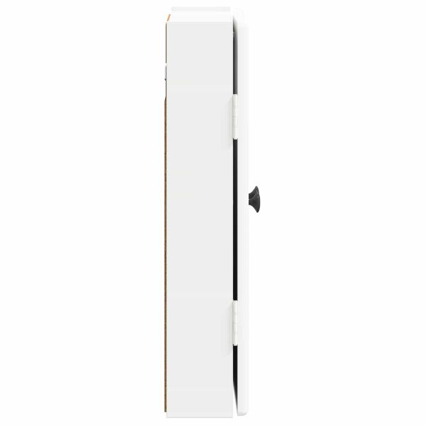 Кабинет за дартборд BREDA Бяло 52,5 x 10,5 x 53,5 см