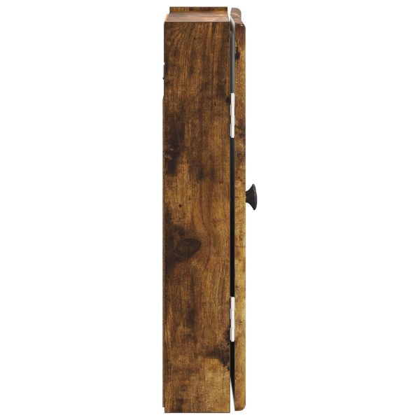 Кабинет за дартборд BREDA Опушен дъб 52,5 x 10,5 x 53,5 см