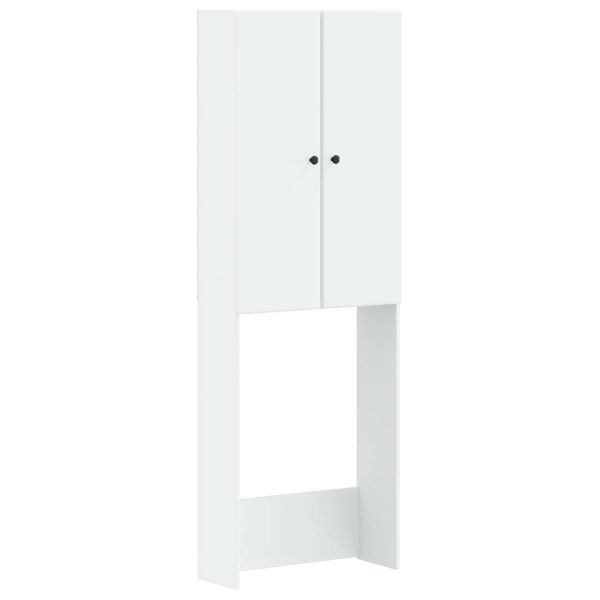 Тоалетна Шкаф BREDA Бяло 66 x 25,5 x 190 см Инженерна дървесина