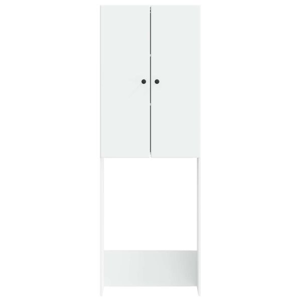 Тоалетна Шкаф BREDA Бяло 66 x 25,5 x 190 см Инженерна дървесина