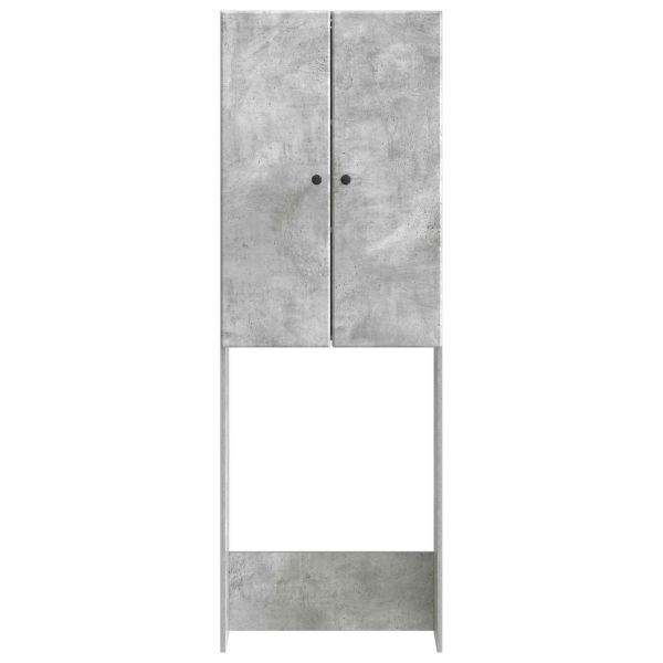 Тоалетна Шкаф BREDA Бетонно сиво 66 x 25,5 x 190 см