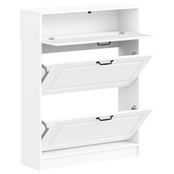 Шкаф за обувки UTRECHT 78 x 24 x 100 см Инженерна дървесина