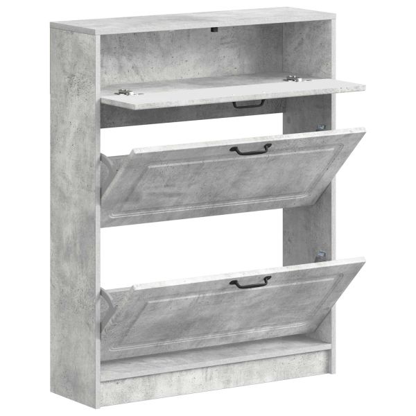 Шкаф за обувки UTRECHT 78 x 24 x 100 см Инженерна дървесина