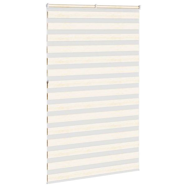 Зебра щора, мрамор, бежова, 145x230 см, ширина на плата 140,9 см, полиестер