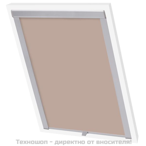 Затъмняващи ролетни щори, бежови, 206