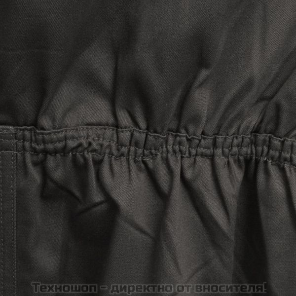 Мъжки цялостен работен гащеризон, размер XXL, сив